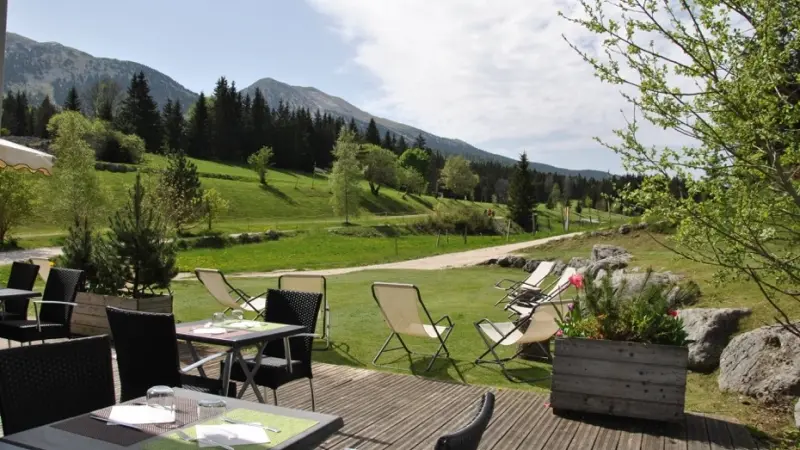 terrasse en été