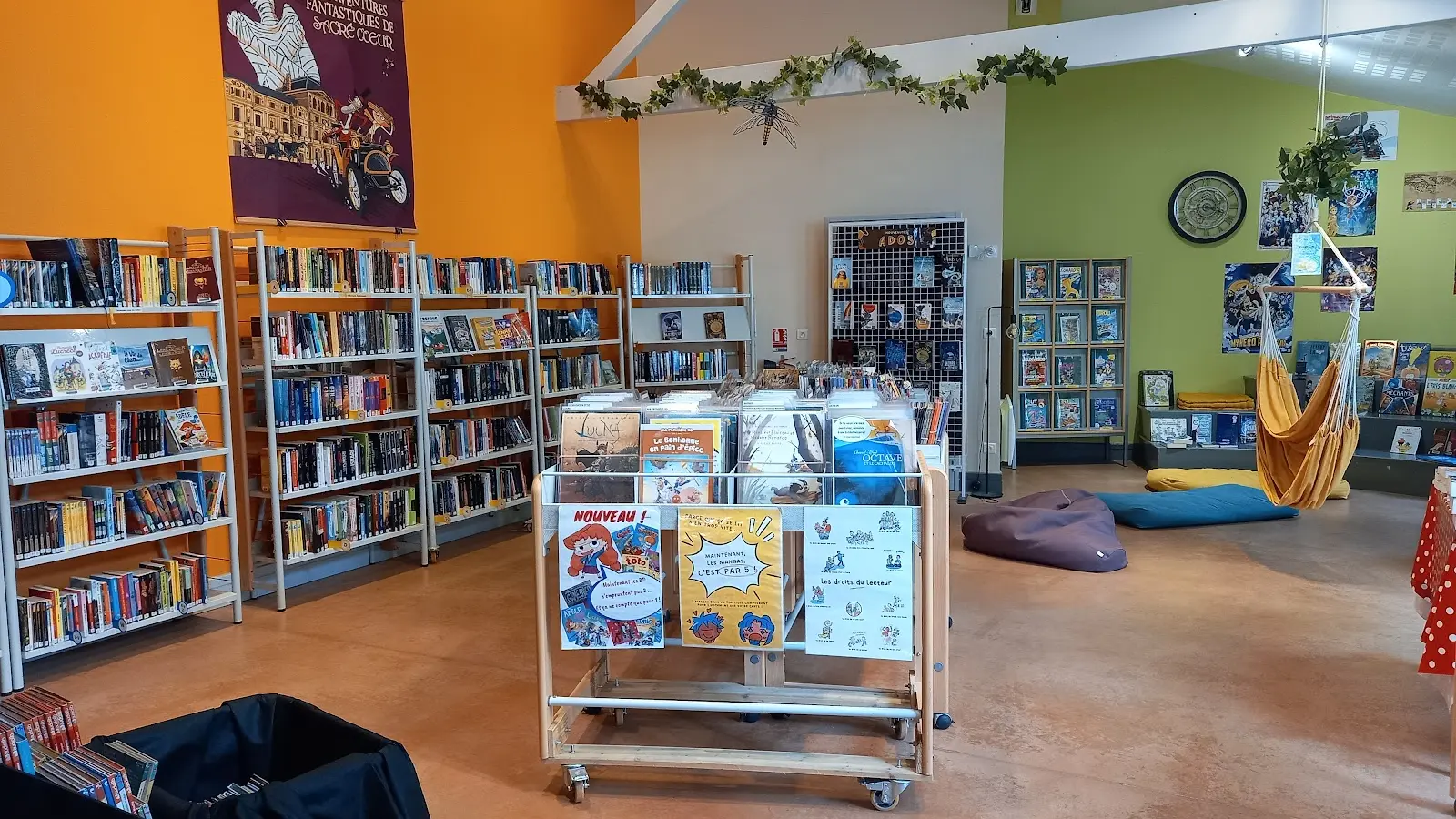 Secteur Jeunesse & Ados - Romans & BDs