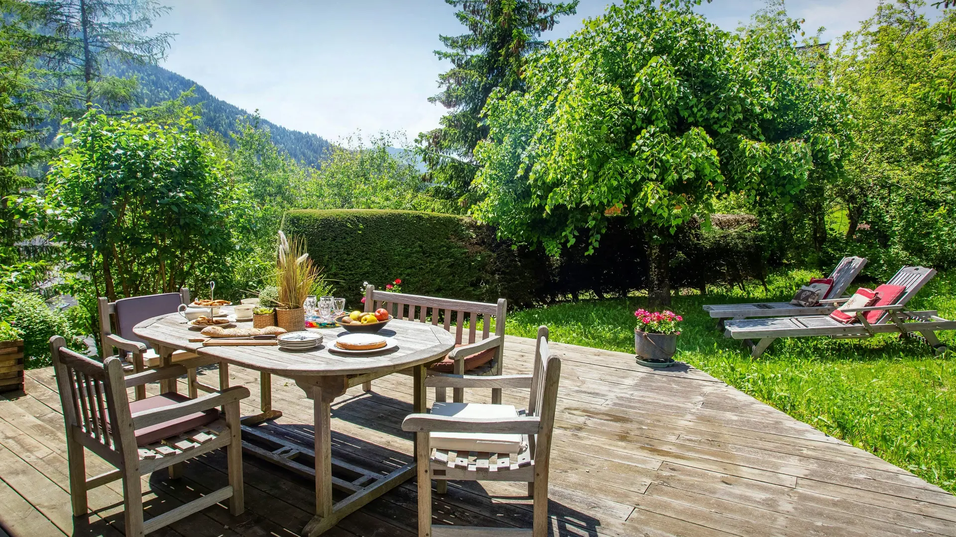 Terrasse, jardin