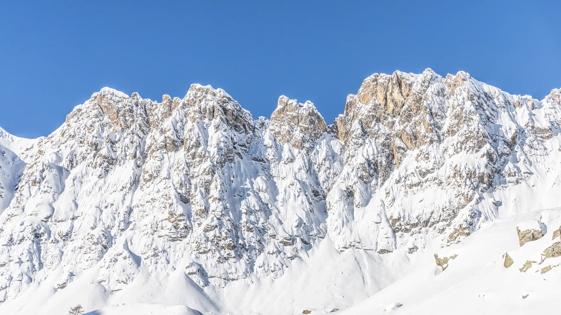 Vue depuis l'ascension du refuge