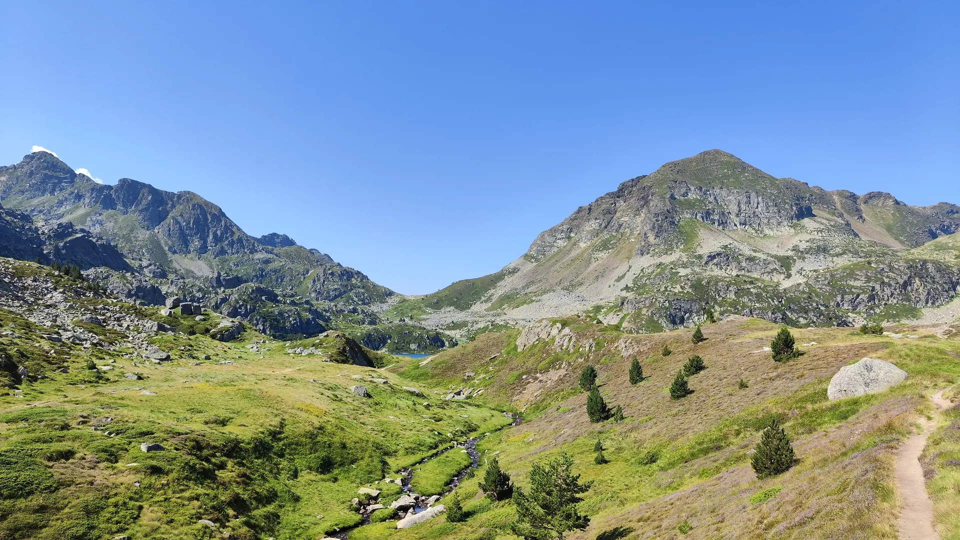 Vue sur le Pic de Fontargente