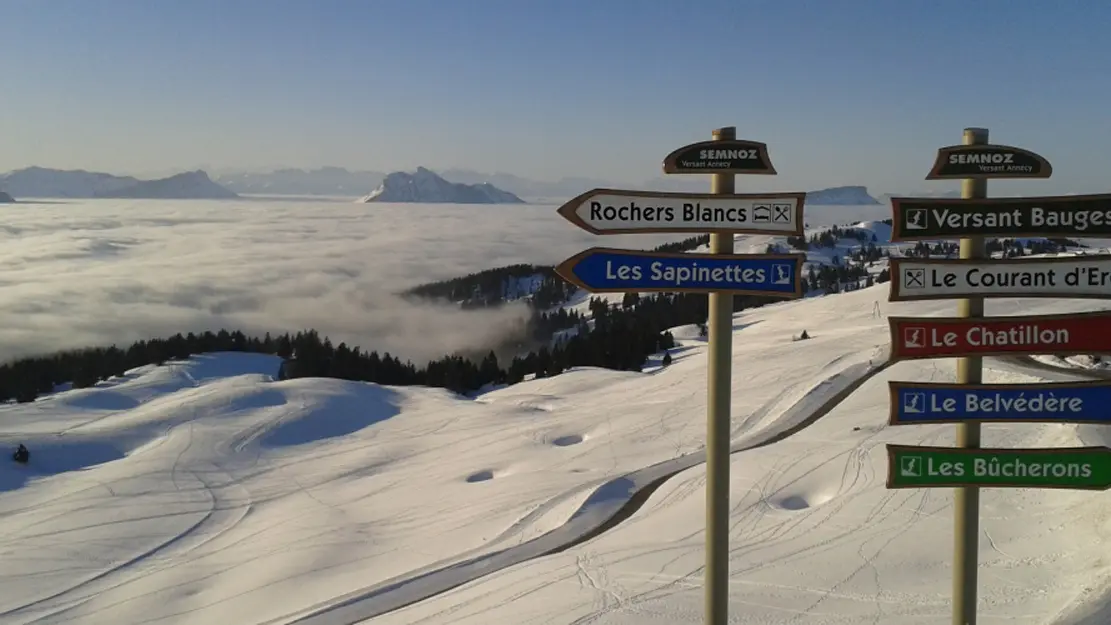 Le Semnoz : domaine nordique