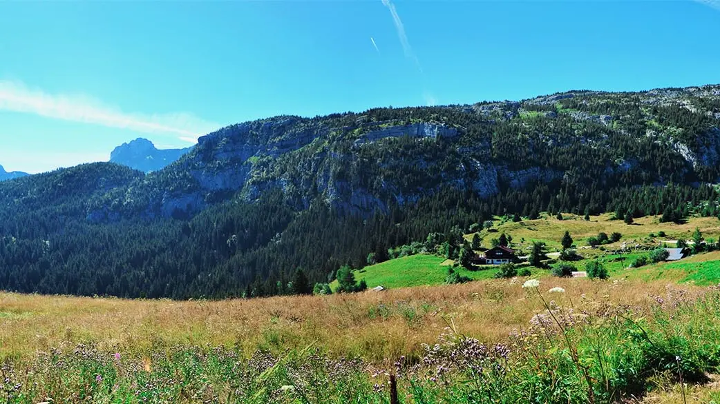 Vu du Plateau de Solaison