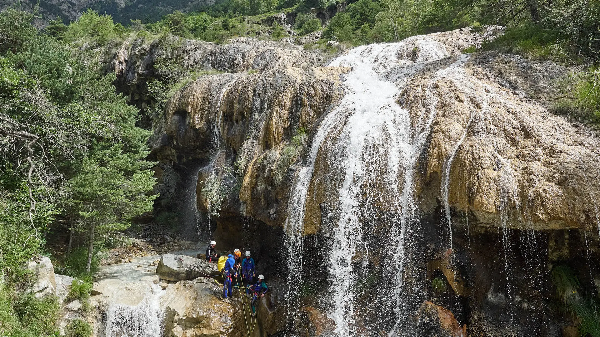 Papick Bracco : canyoning