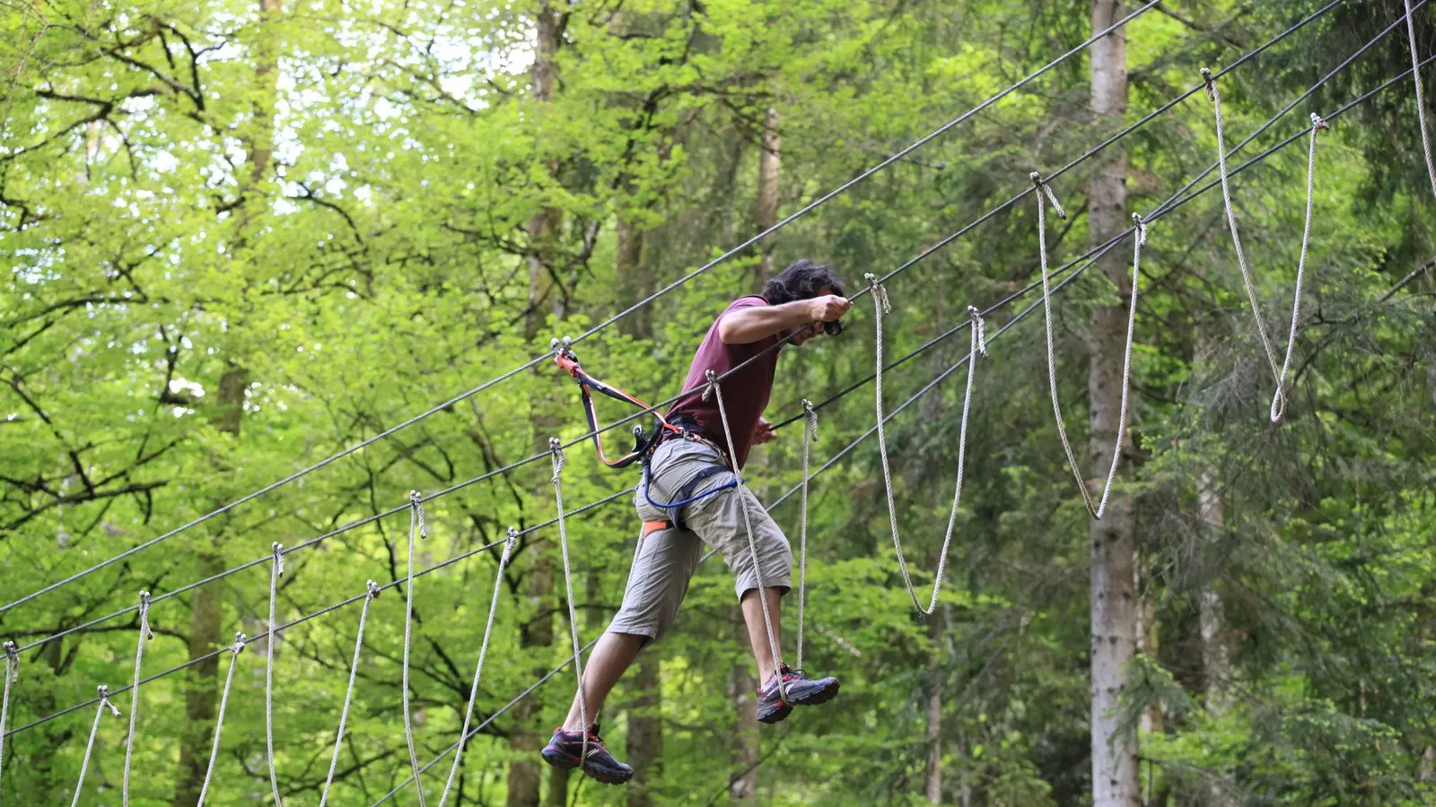 Parcours grand Gourou lianes