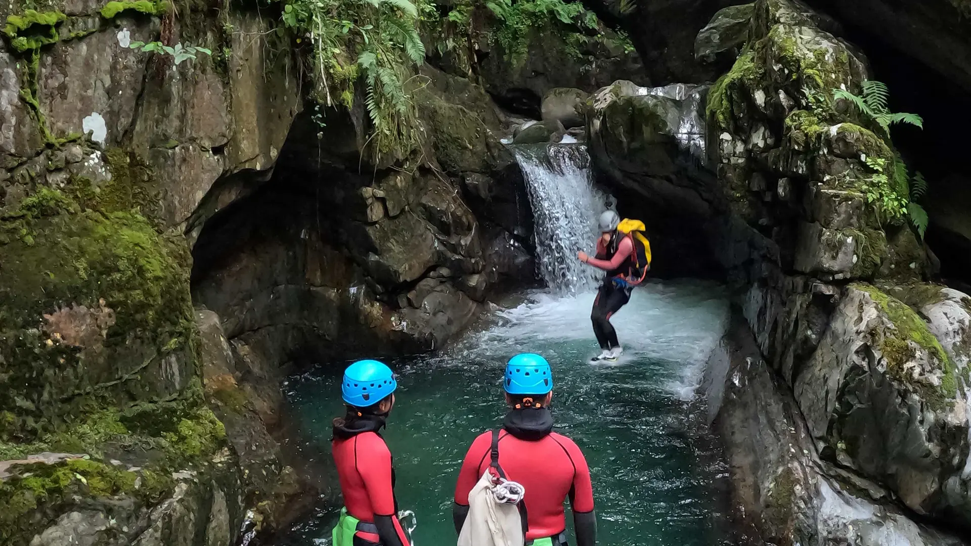 Saut au départ du Marc