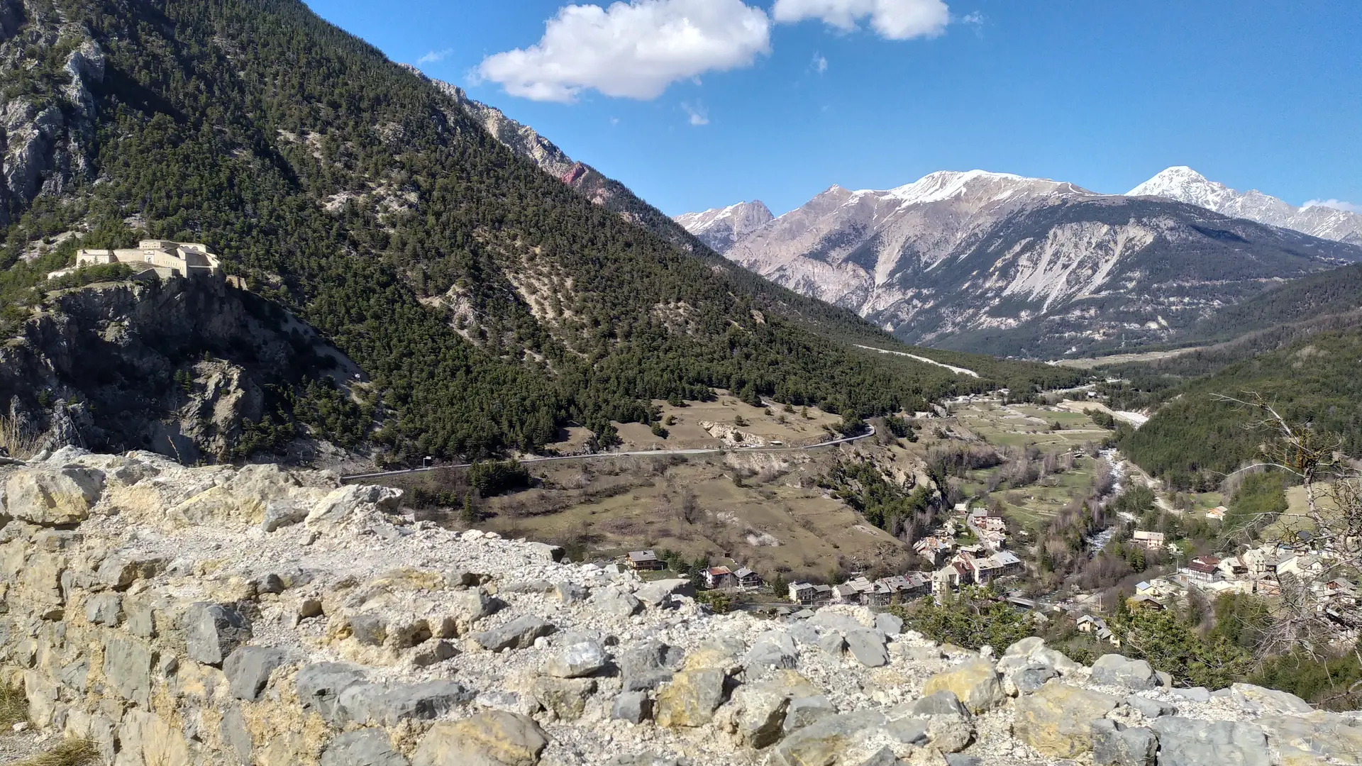 Vue depuis le Fort des Têtes