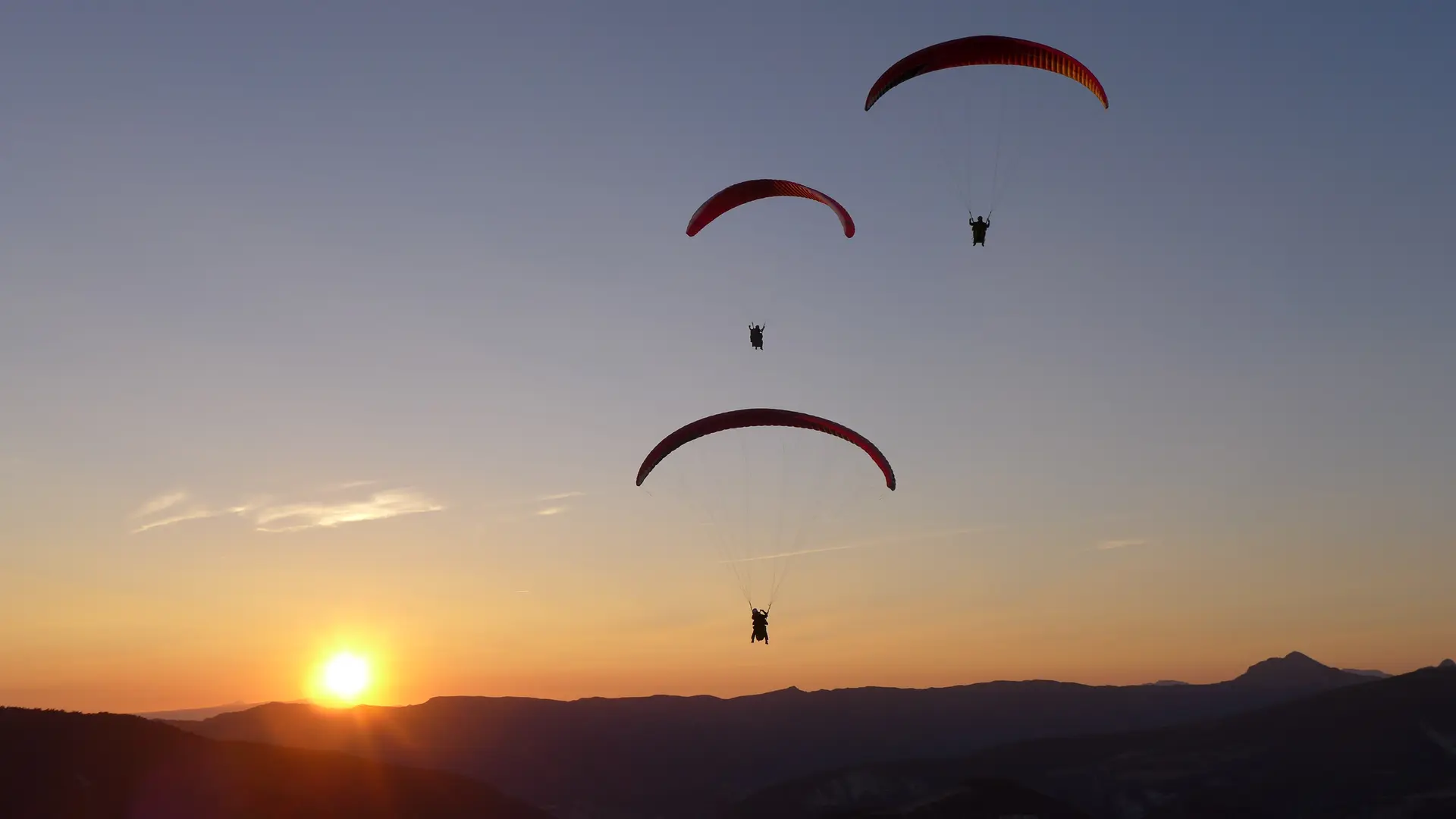 site de Chalvet, Saint André les Alpes, Aérogliss, tandem