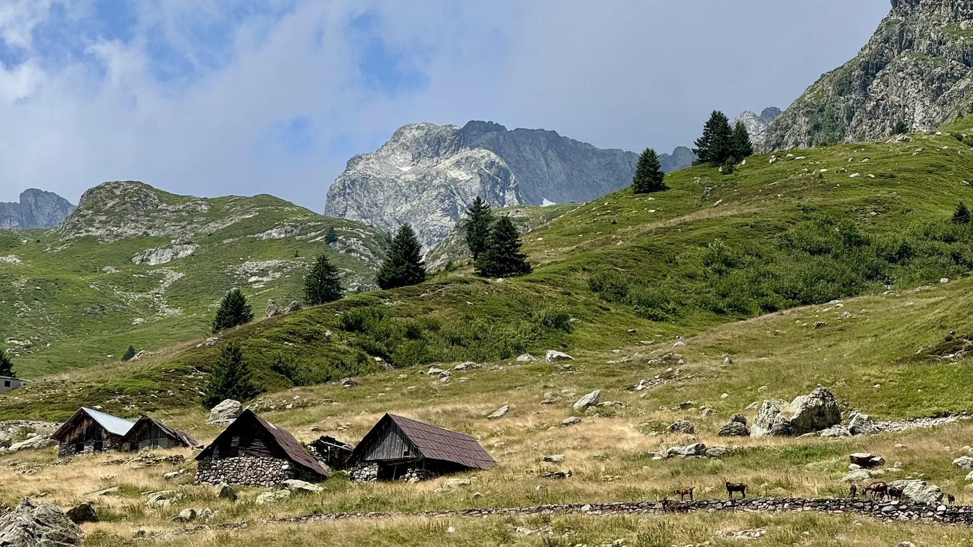 Anciens chalets d'alpage