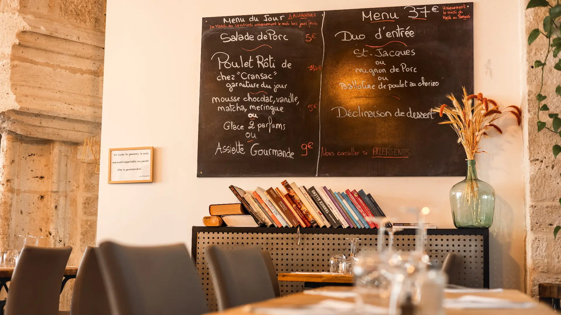 Salle du restaurant le Kalo