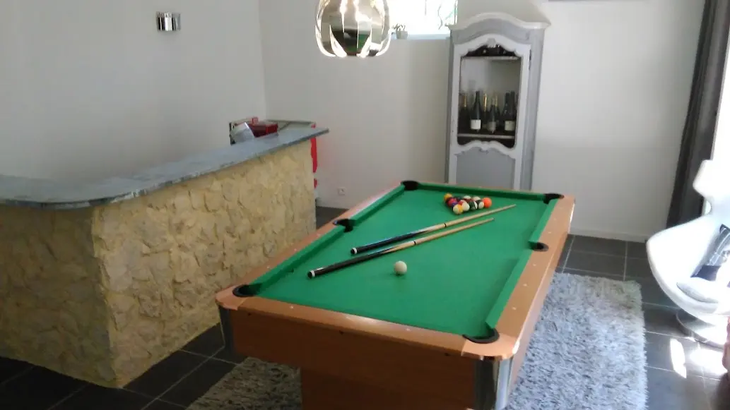 Bastide la Lézardière billard