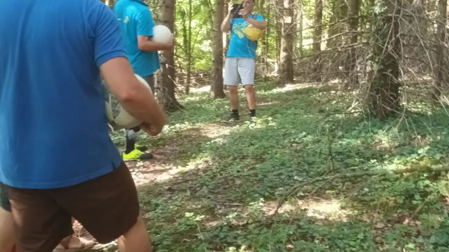 liaison entre trous N°5 et 6