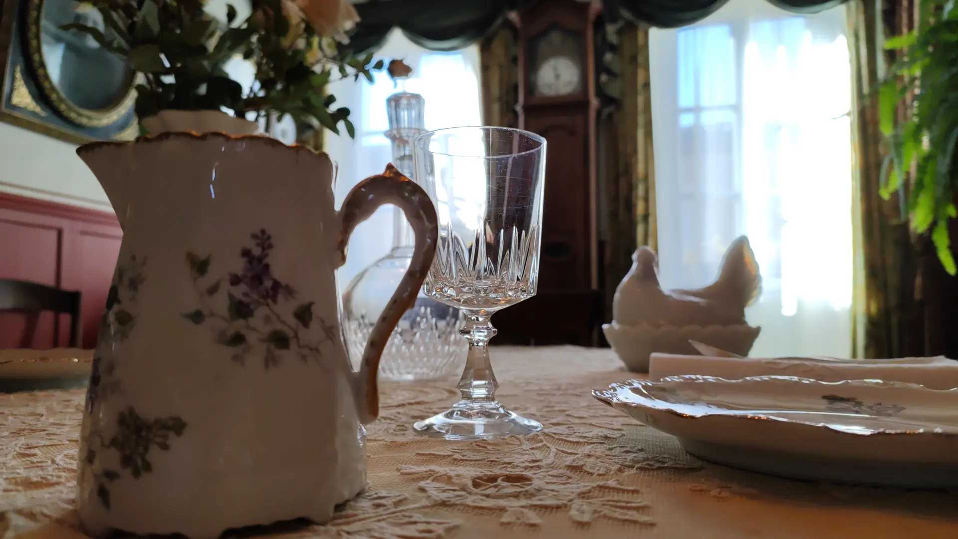 La table du petit déjeuner