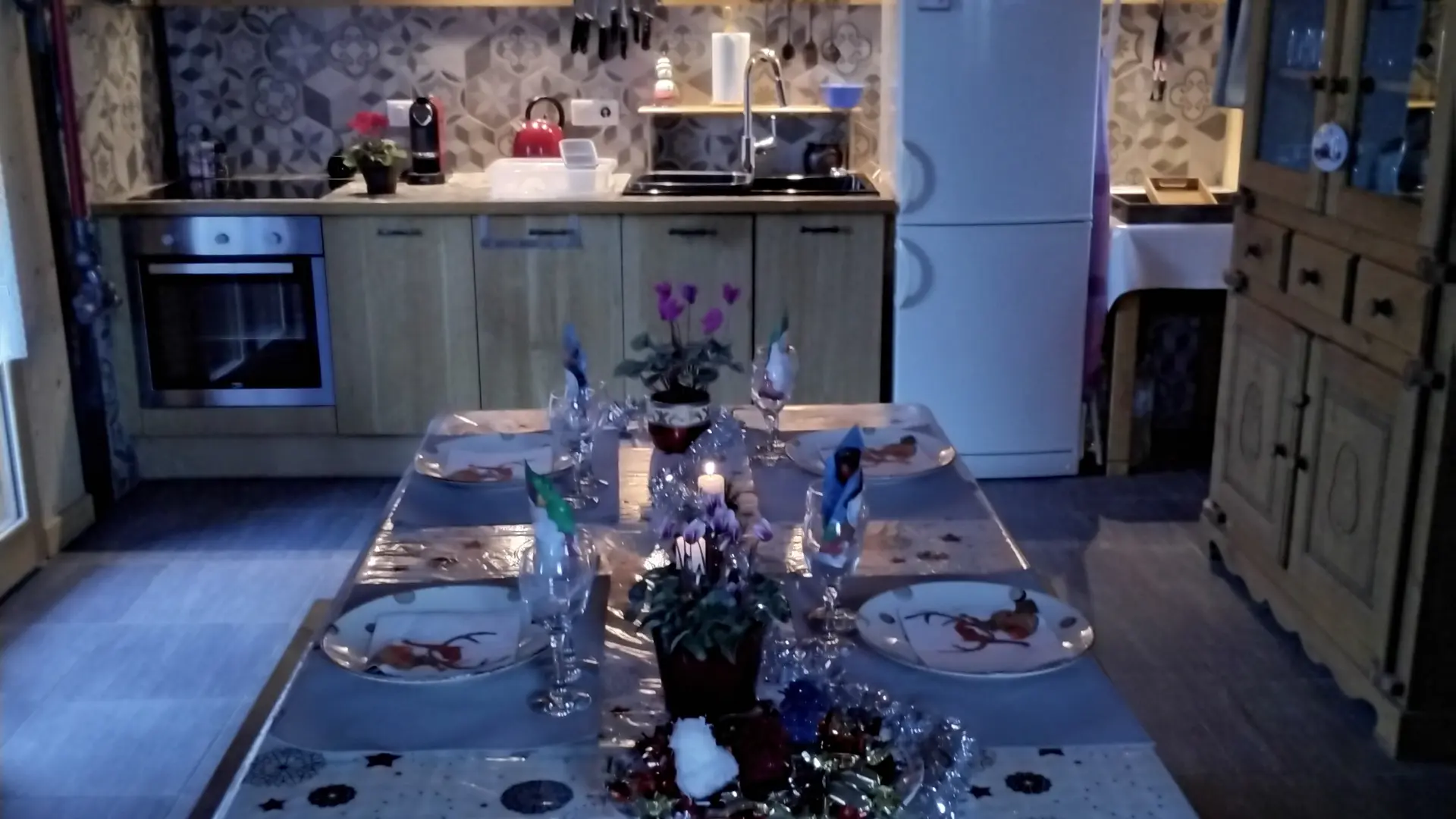 Salle à manger & cuisine