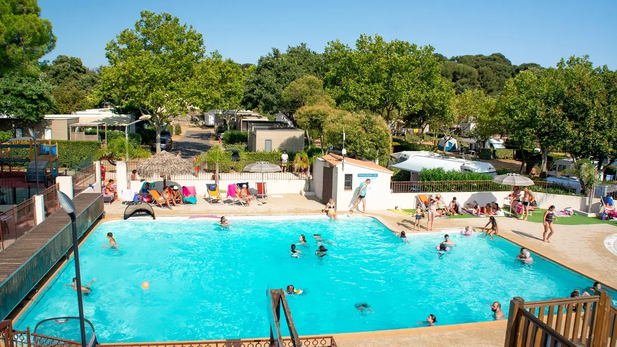 Piscine du camping Mogador