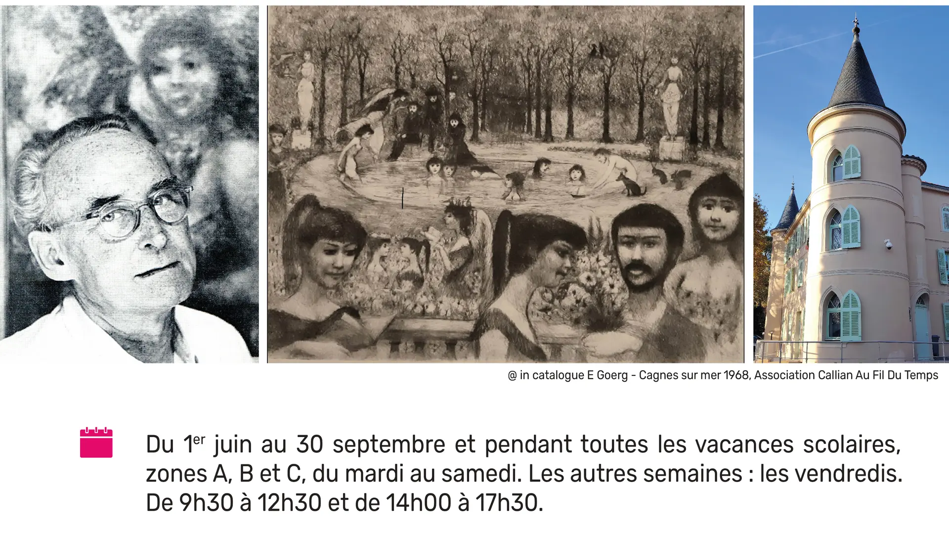 Jours d'ouverture