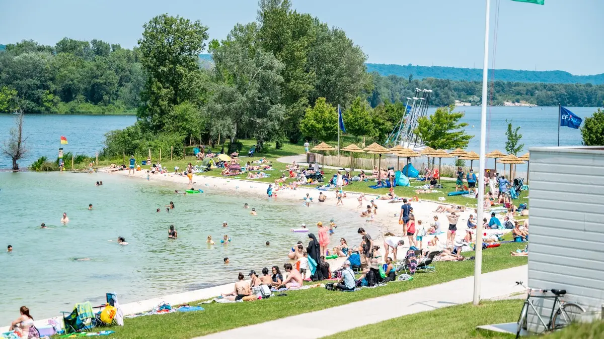 Plage ATOL Parc Miribel Jonage