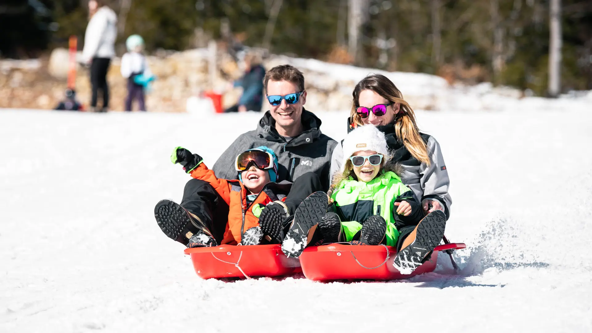 Luge aux Aillons-Margériaz