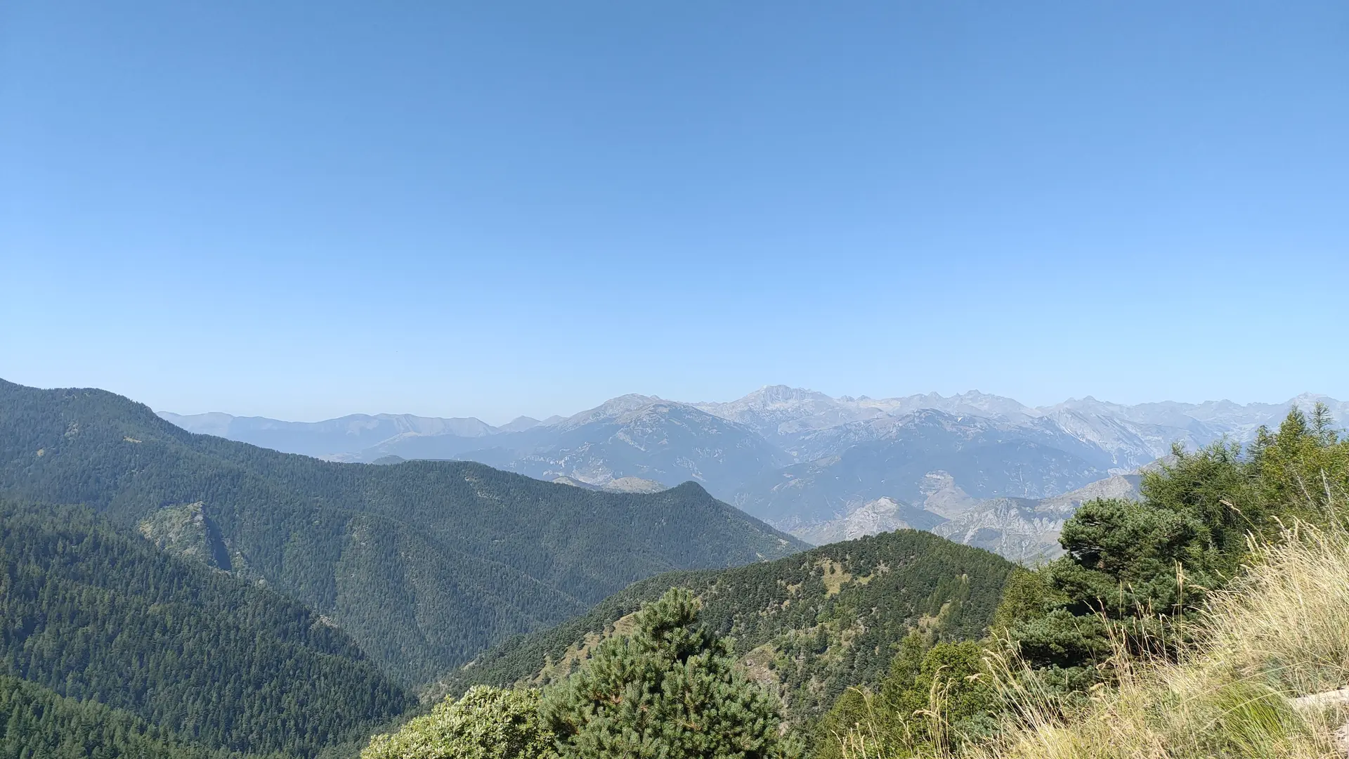 vue depuis la haute route du sel