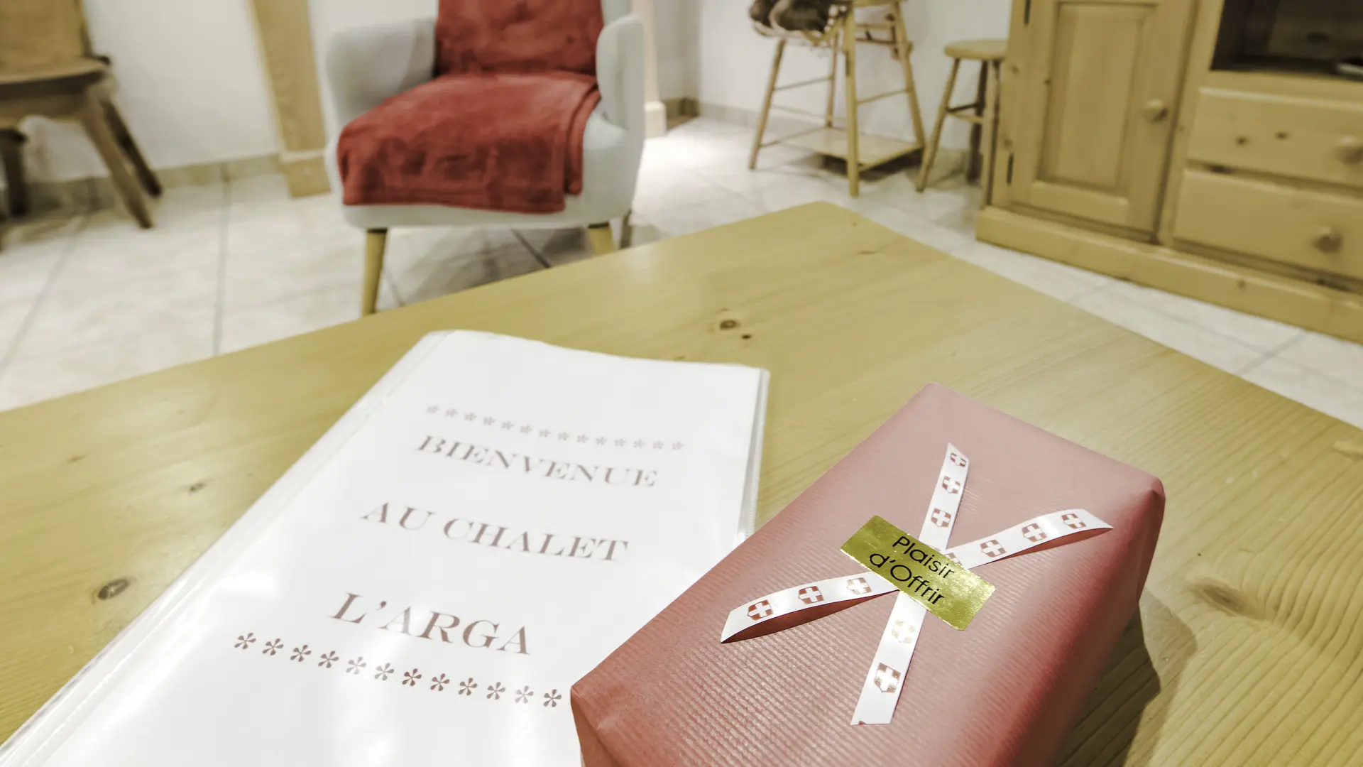 Photo cadeau de bienvenue