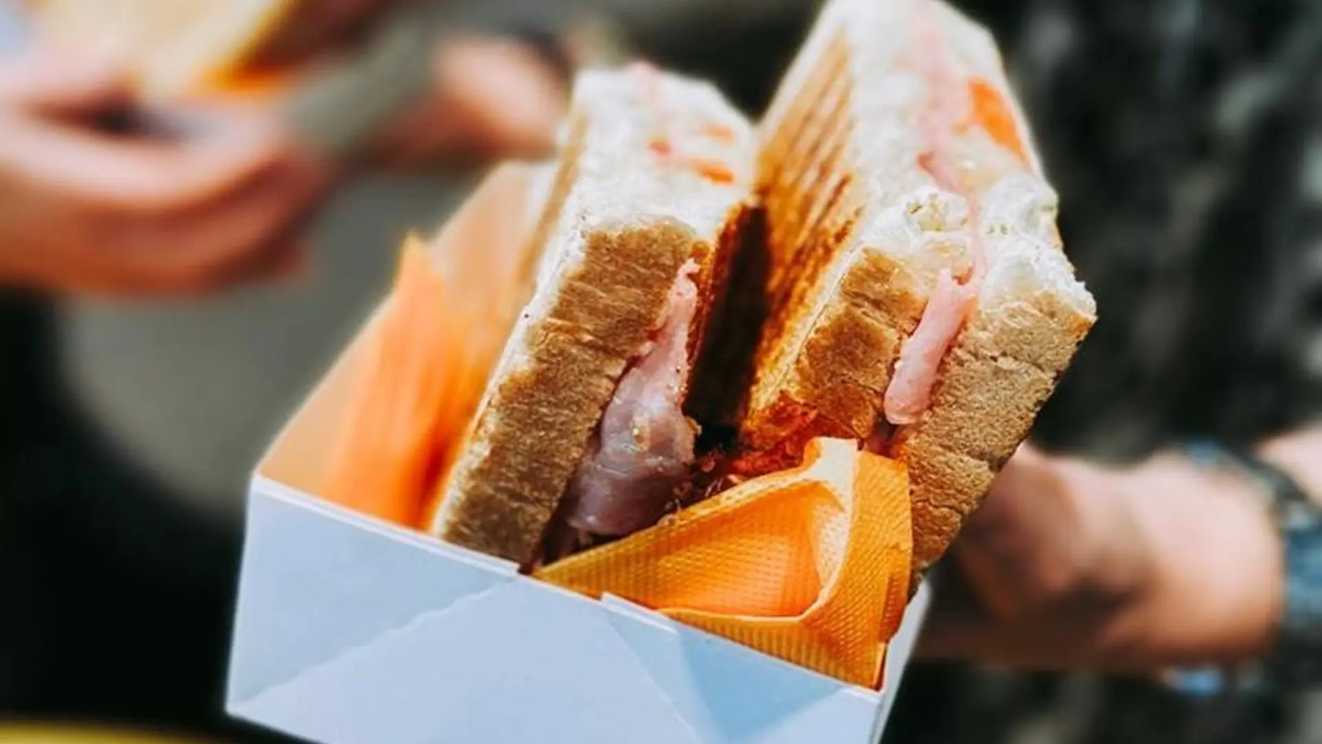 Exemple de croque monsieur proposé à la carte