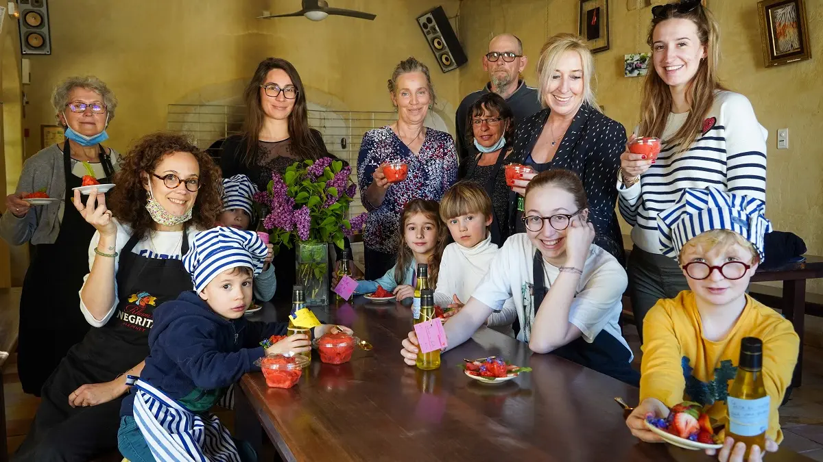 Atelier confection de sorbets et sirops