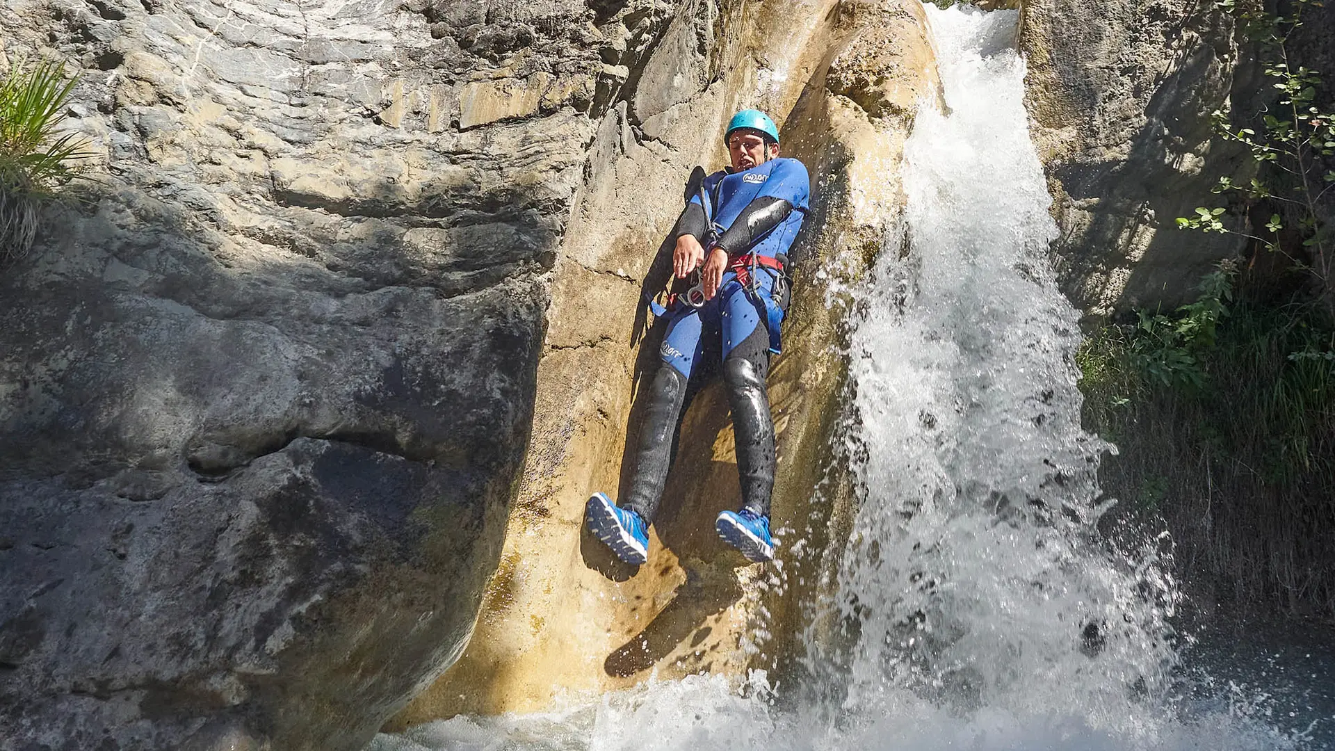 Papick Bracco : canyoning