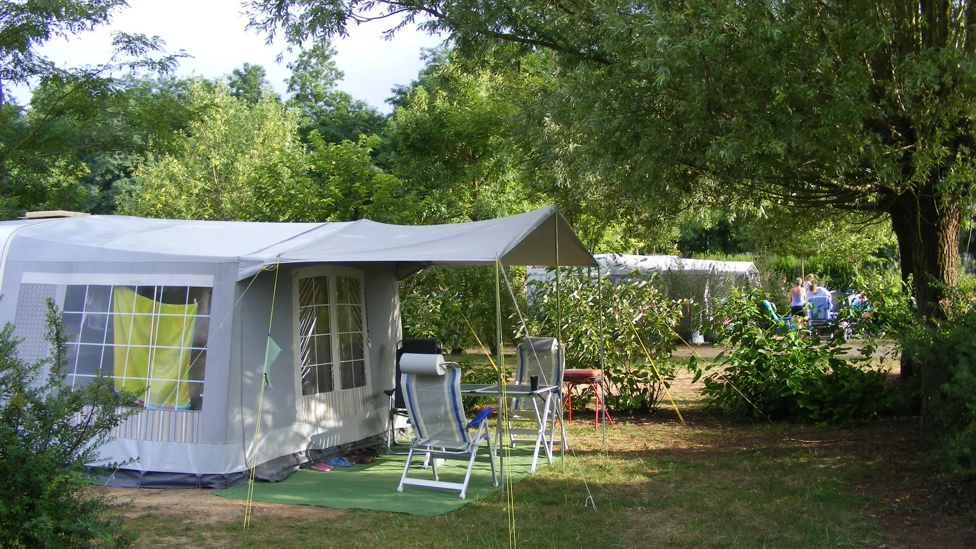 camping du lac de Cormoranche