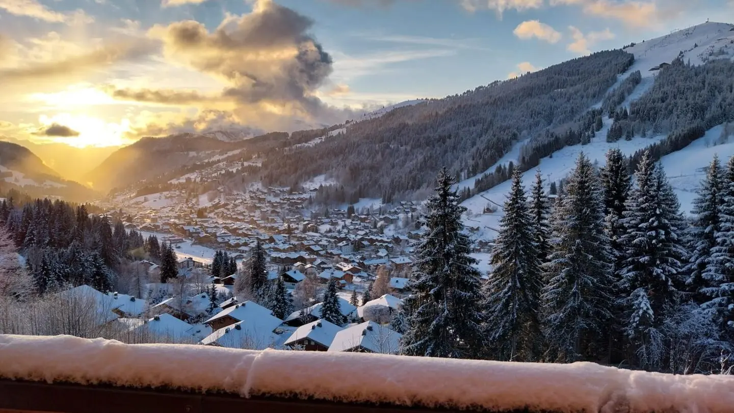 Vue du chalet