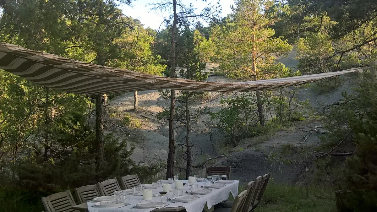 Table d'hôtes nature