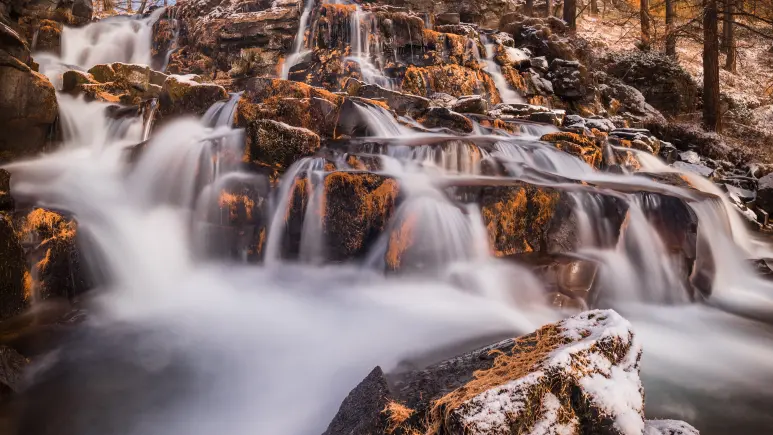 Cascade balade facile enfant