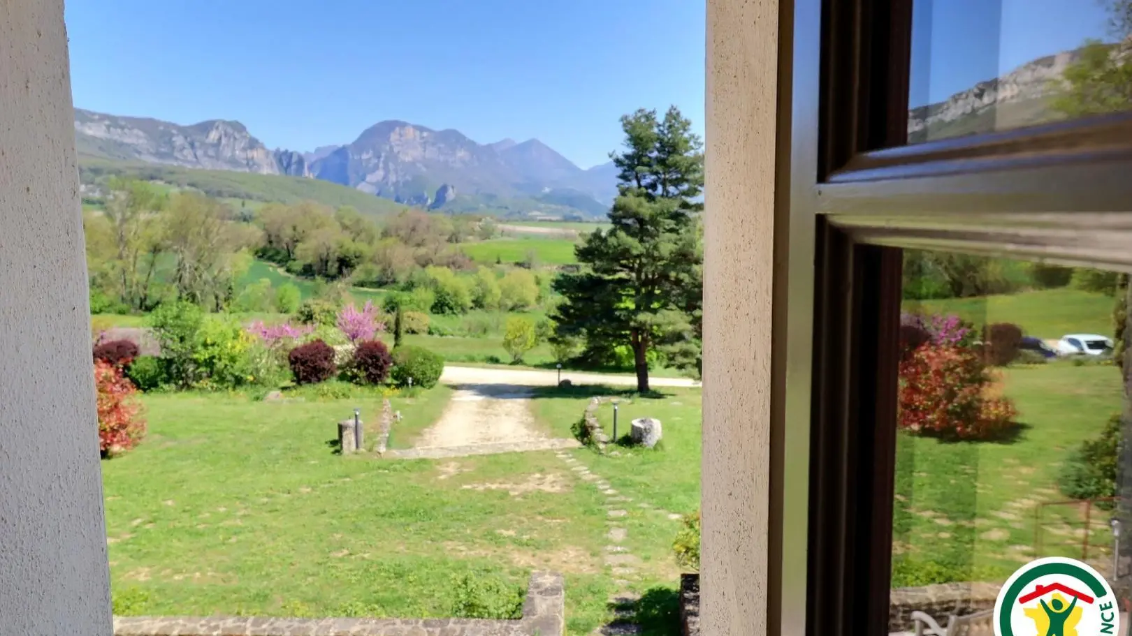 Vue depuis la chambre DRÔME