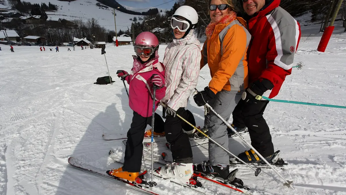 Ski en famille