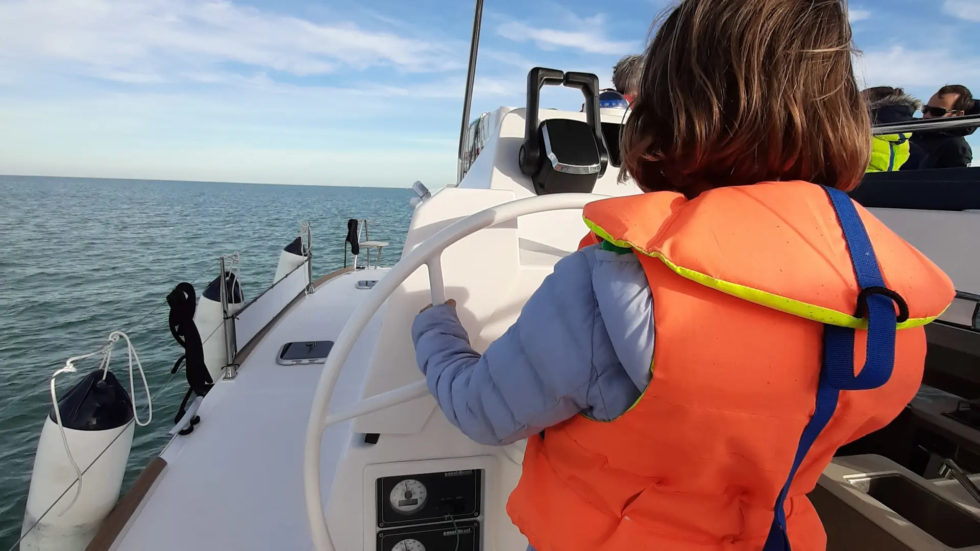 Petit capitaine de bateau