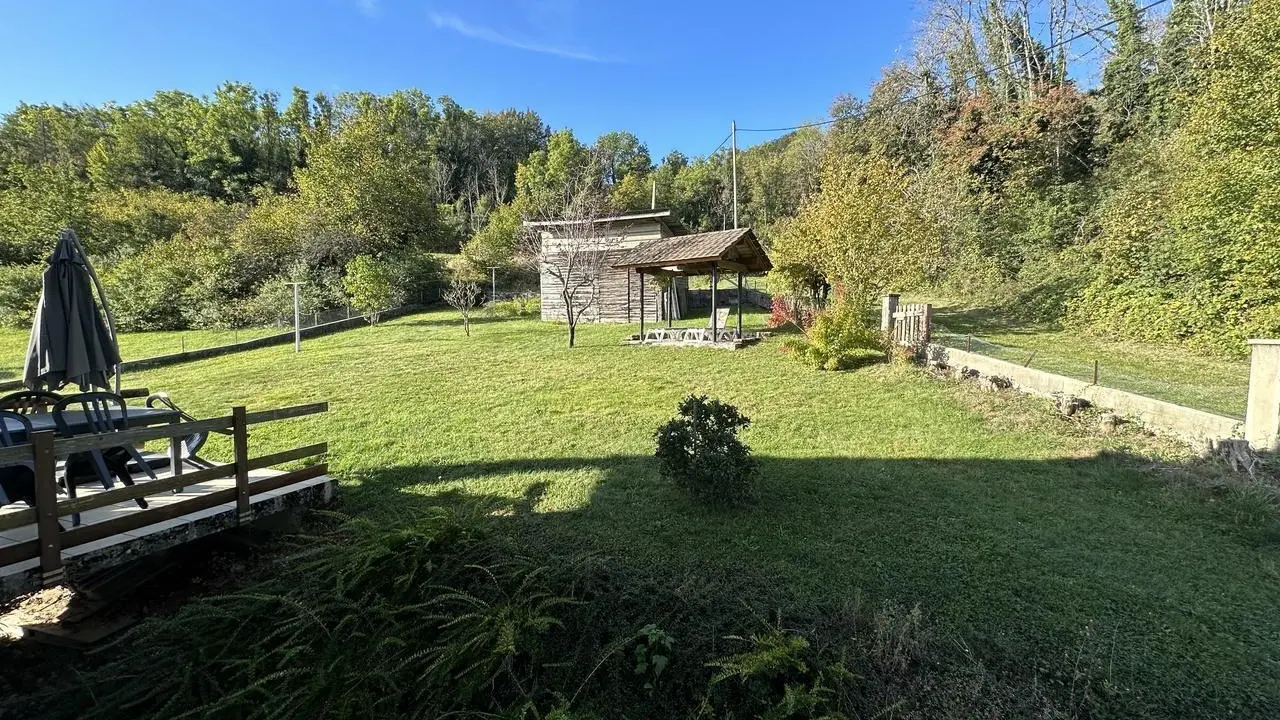Le jardin coté terrasse