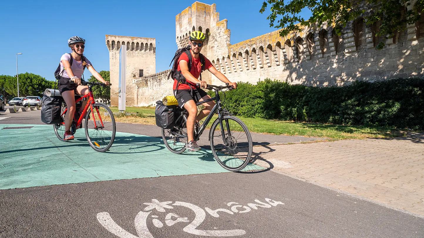 Avignon - Via Rhona remparts -Vaucluse