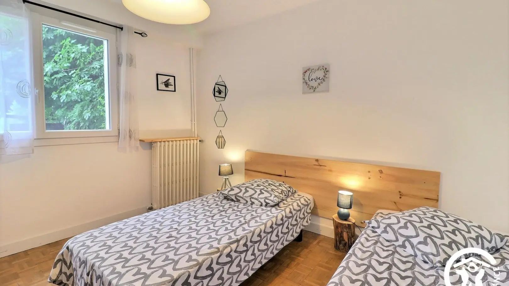 cHAMBRE AVEC 2 PETITS LIT EN 90