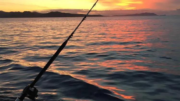 Lever de soleil en mer