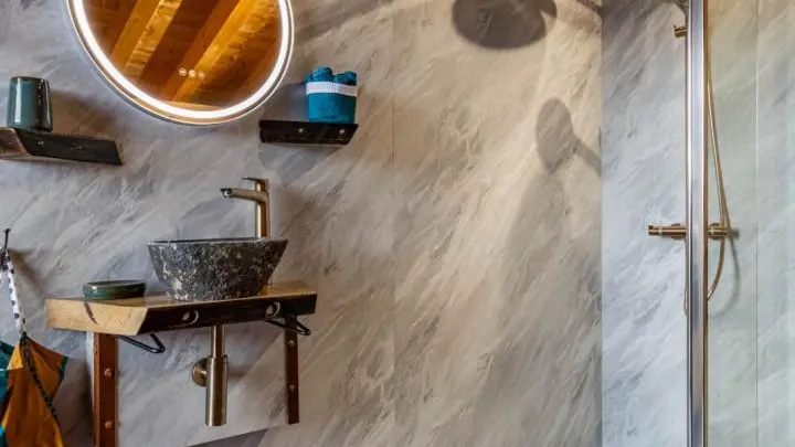Douche chambre double N° 2 niveau 2