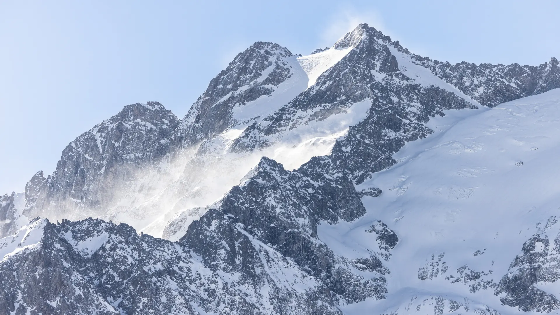 Point de vue sur la Meije