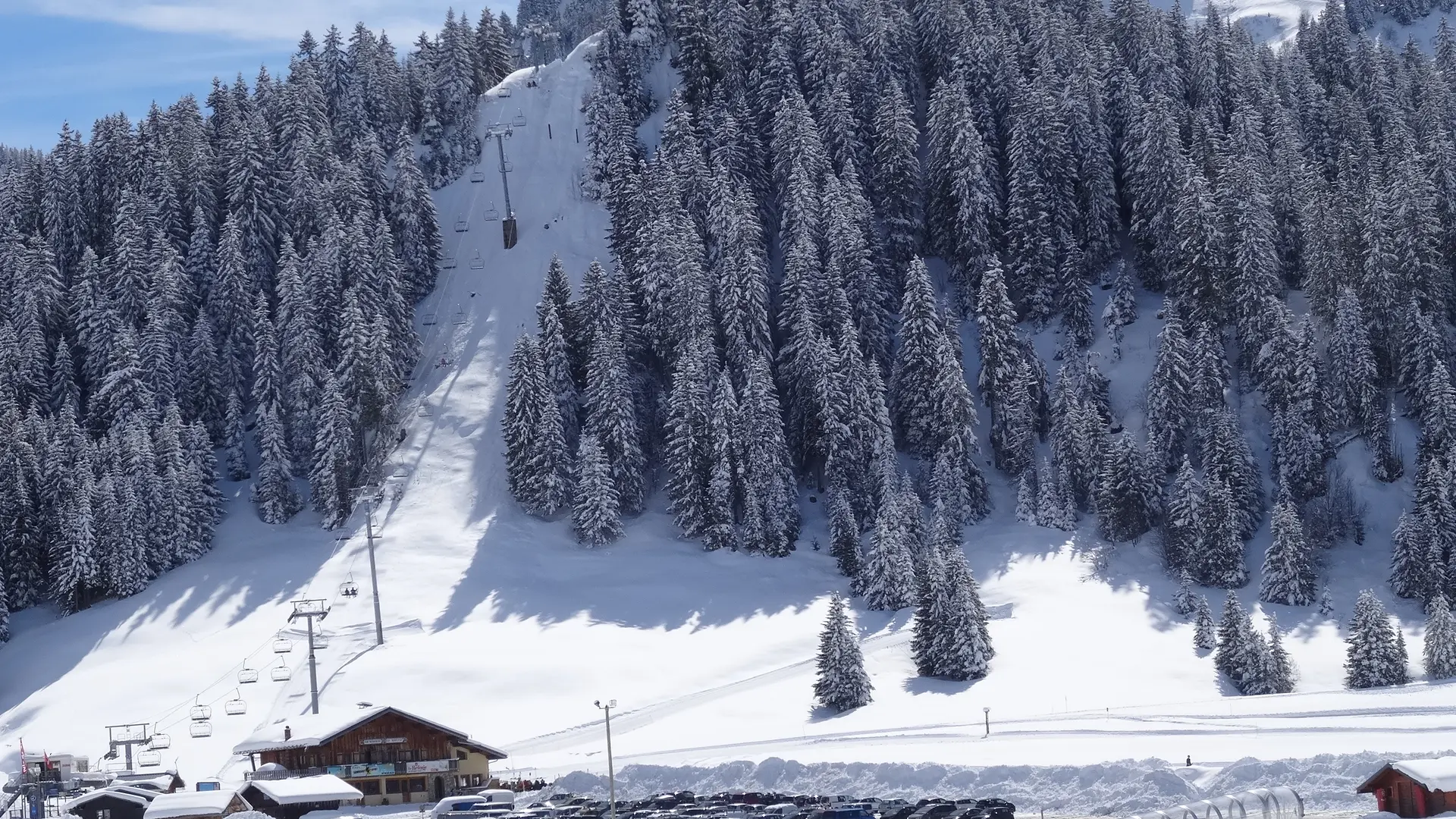 Plateau de Sommand en hiver
