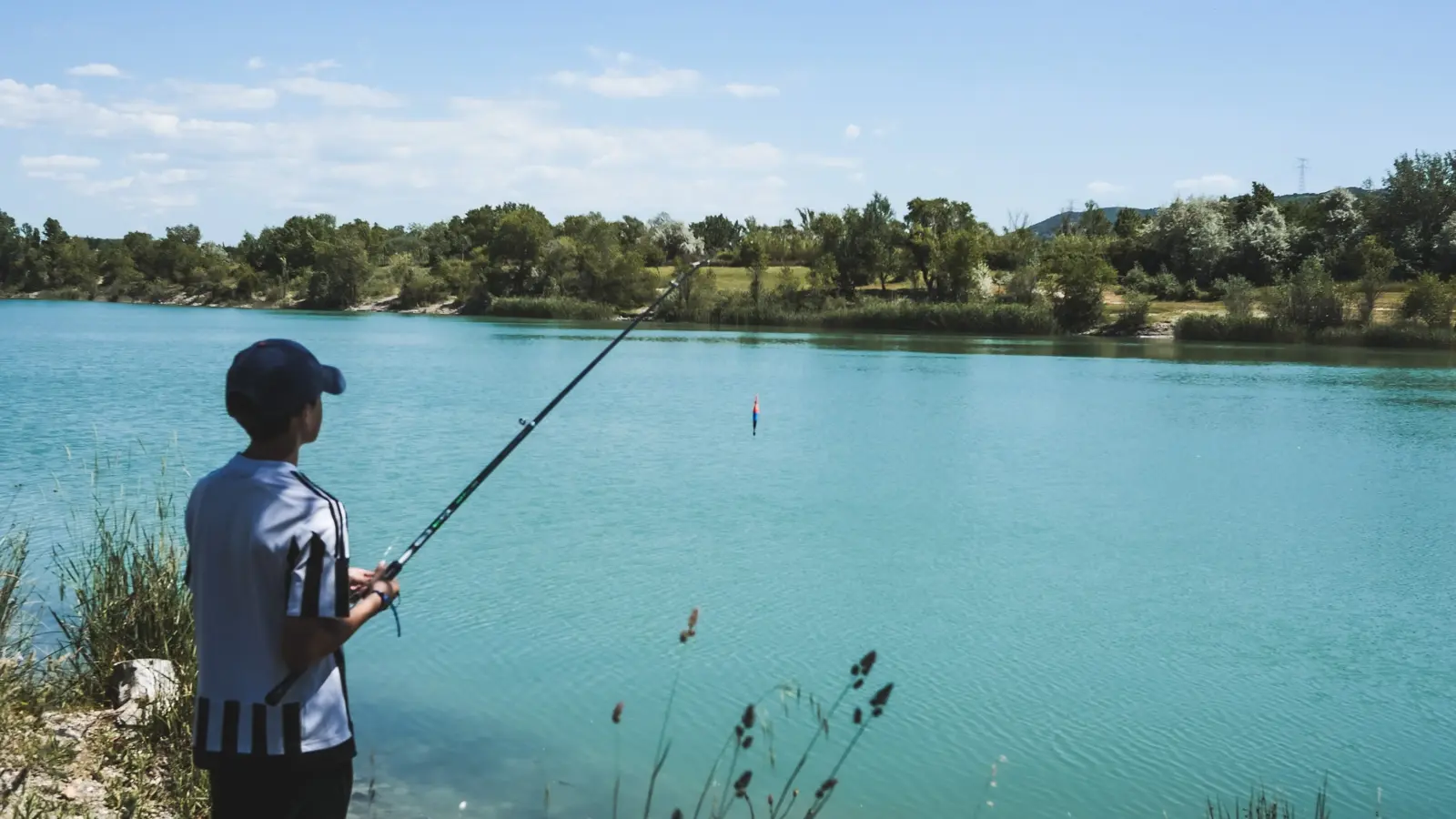 Plan d'eau du Camping Val de Durance