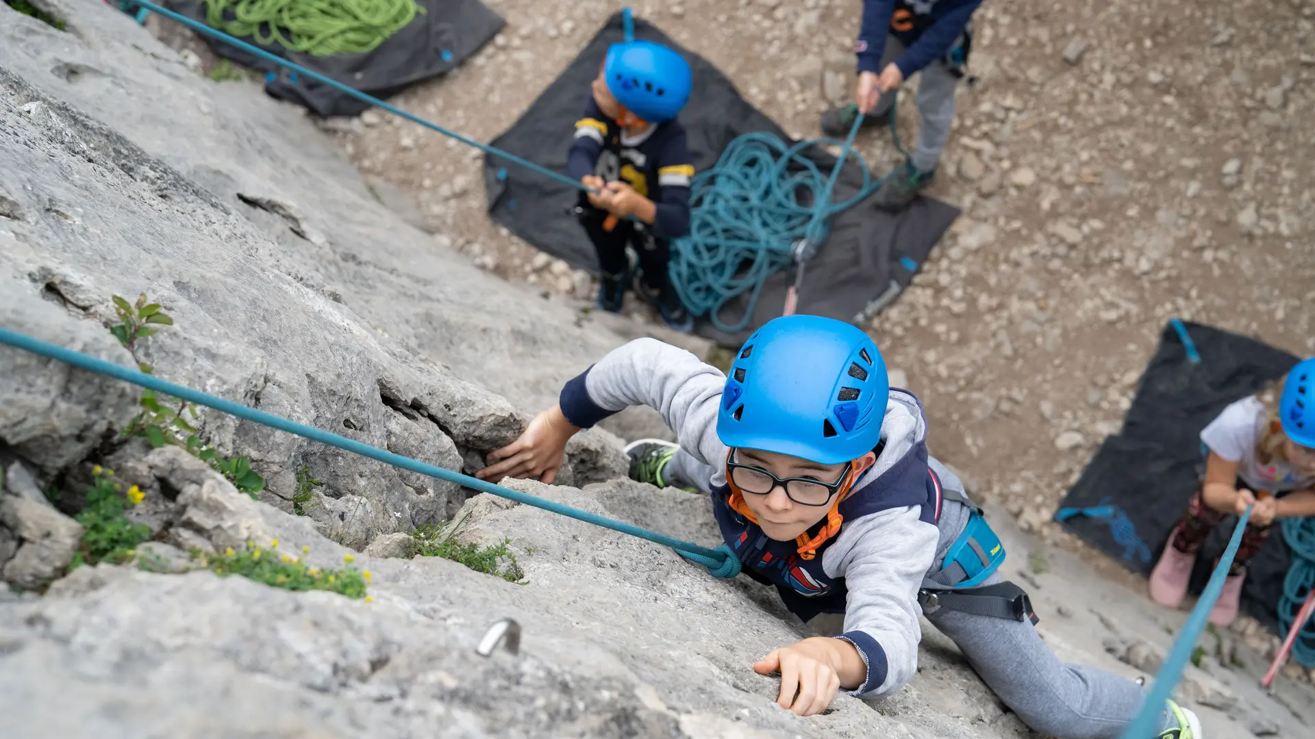 Découverte et stage escalade 5-12 ans