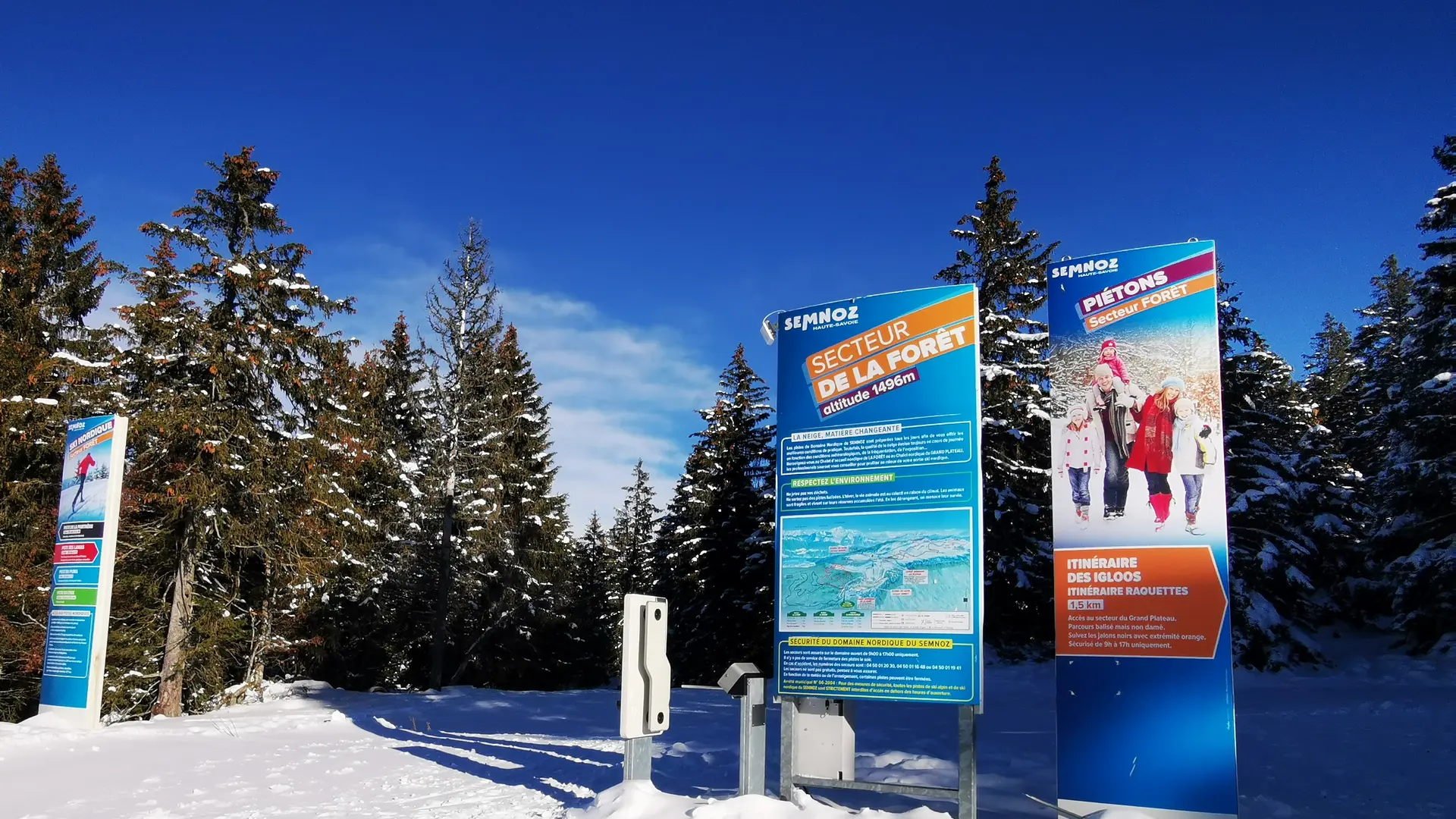 Le Semnoz : domaine nordique