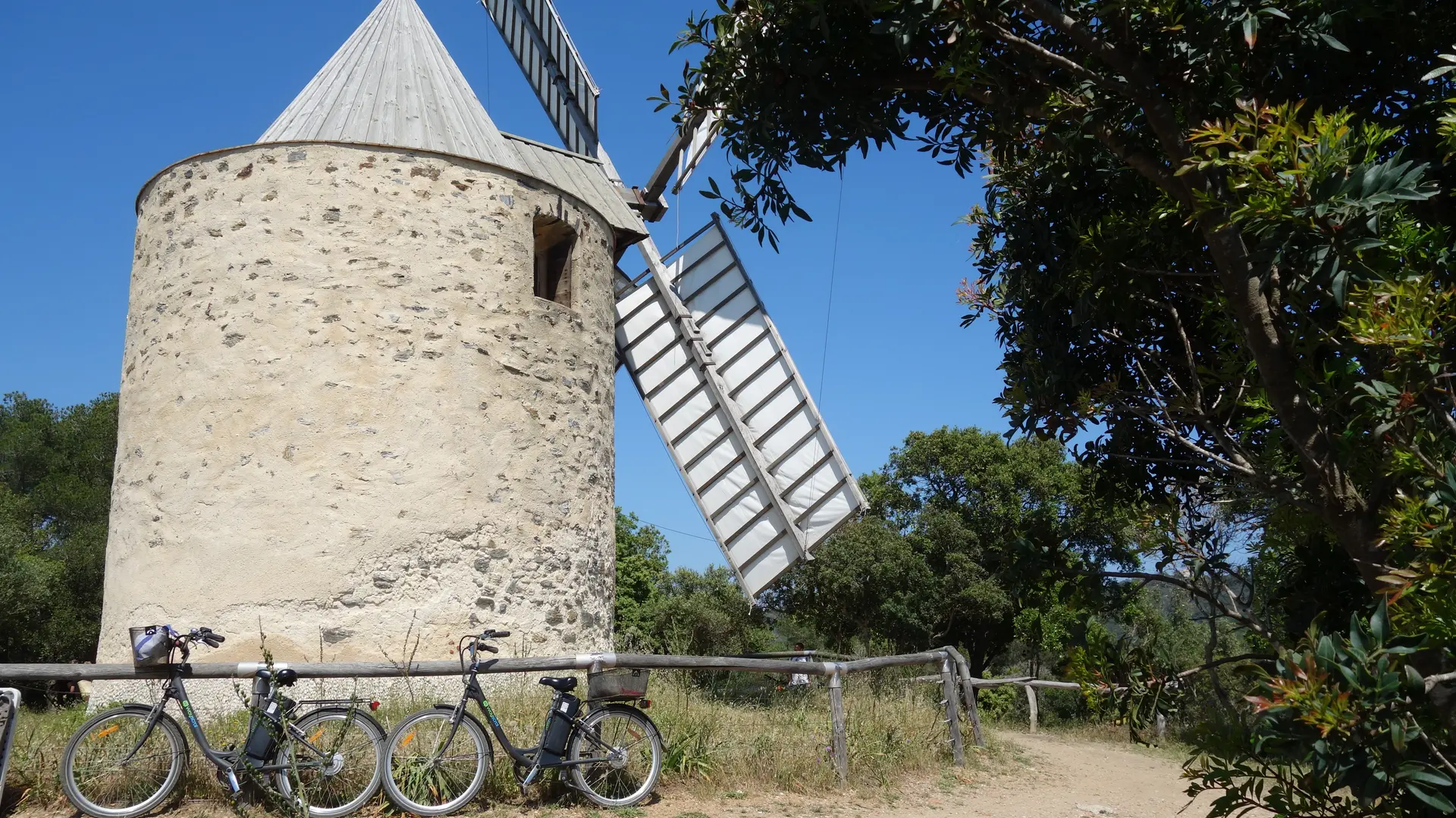 Le Moulin du bonheur à Porquerolles