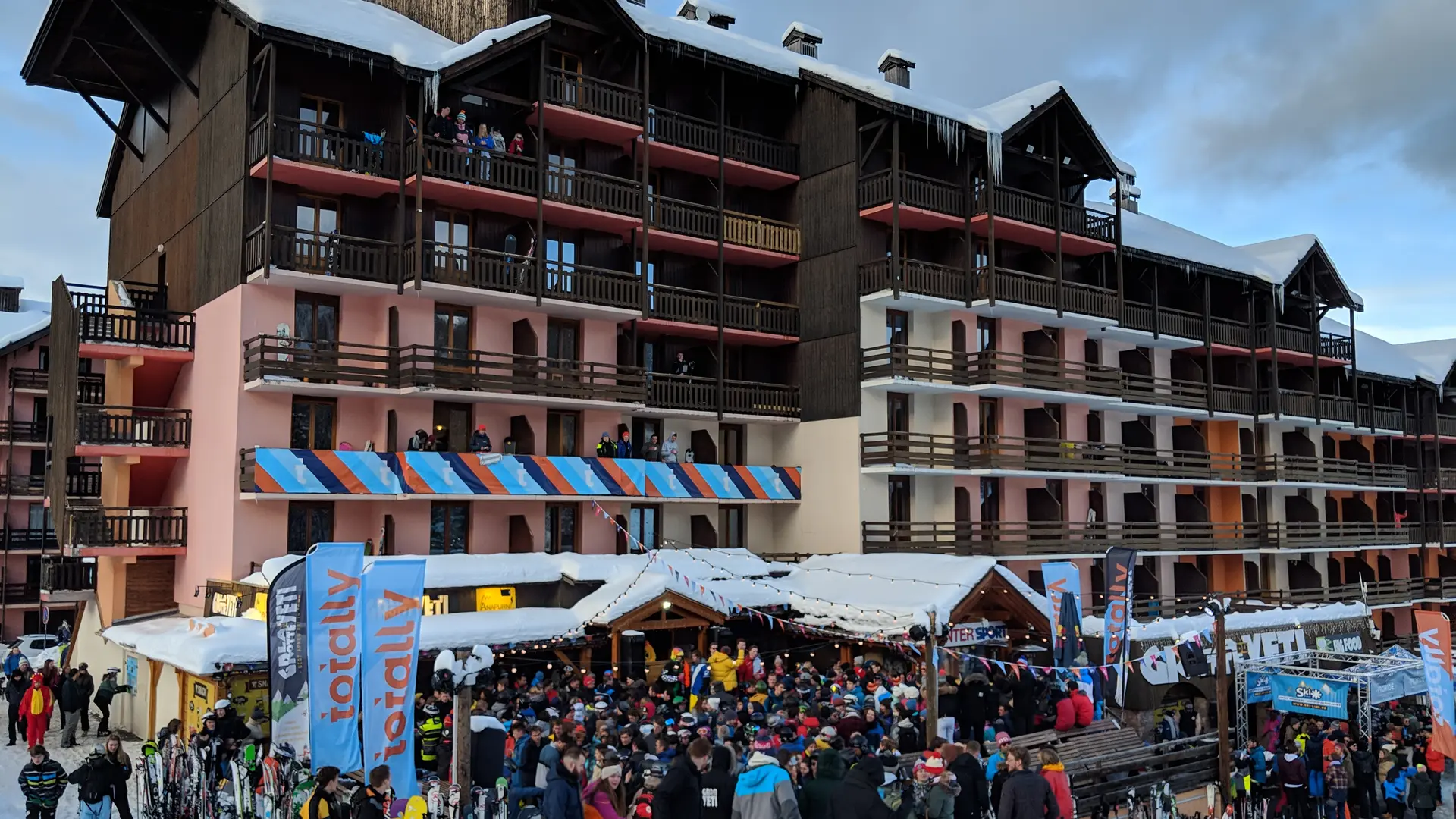 vue extérieur hiver