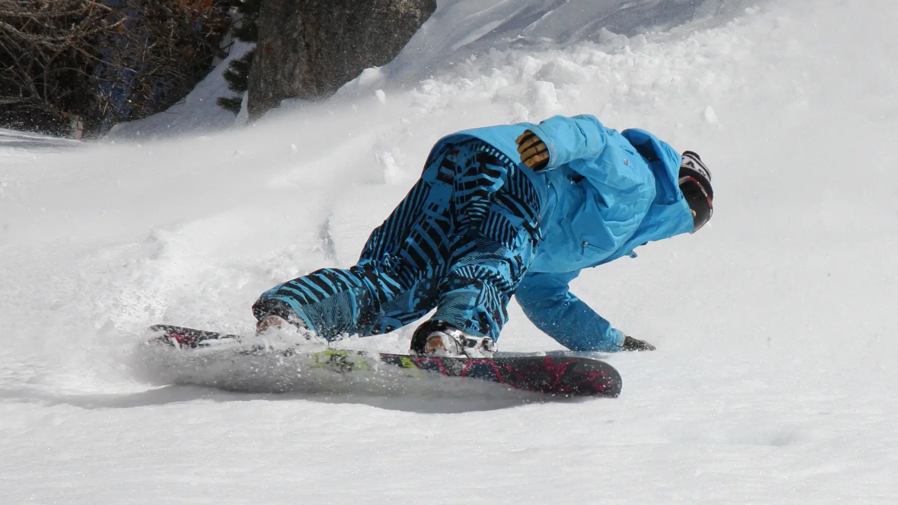 Sortie hors-piste dans la poudreuse