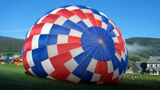 Montage de la montgolfière
