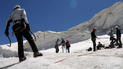 Initiation glaciaire - La Grave