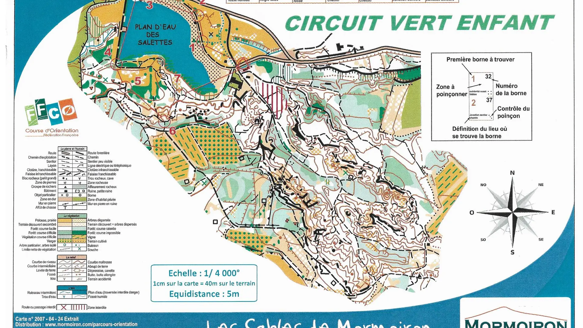 Circuit vert enfant